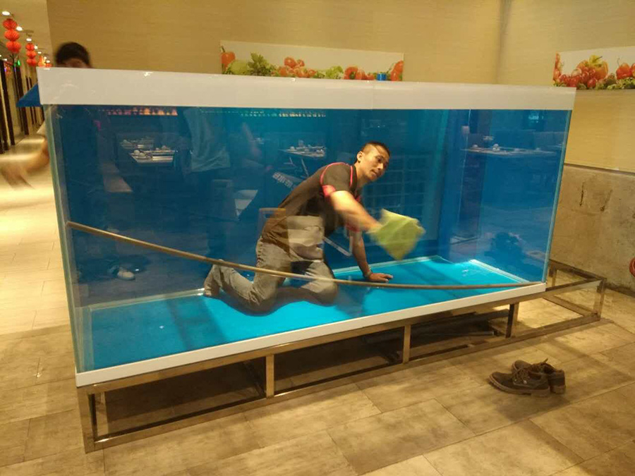 室內大型魚缸定制案例