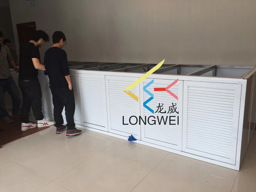 超白大型魚缸定制項目