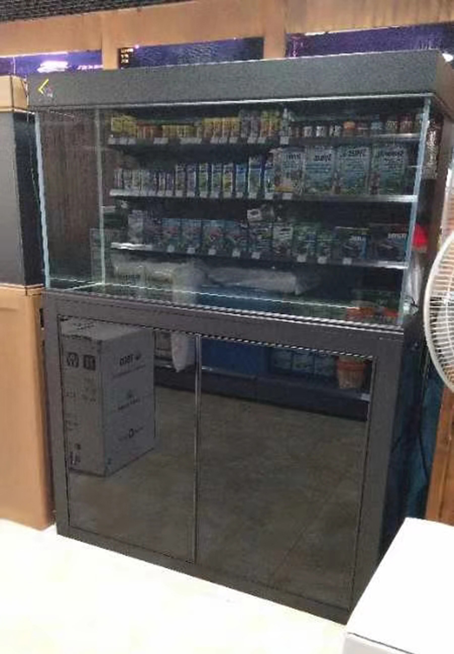 家庭客廳魚缸定制安裝清洗一套流程——龍威水族